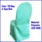 Decorative Marquis Jacquard Polyester Chair Slipcover Tiff Blue Or Aqua Blue